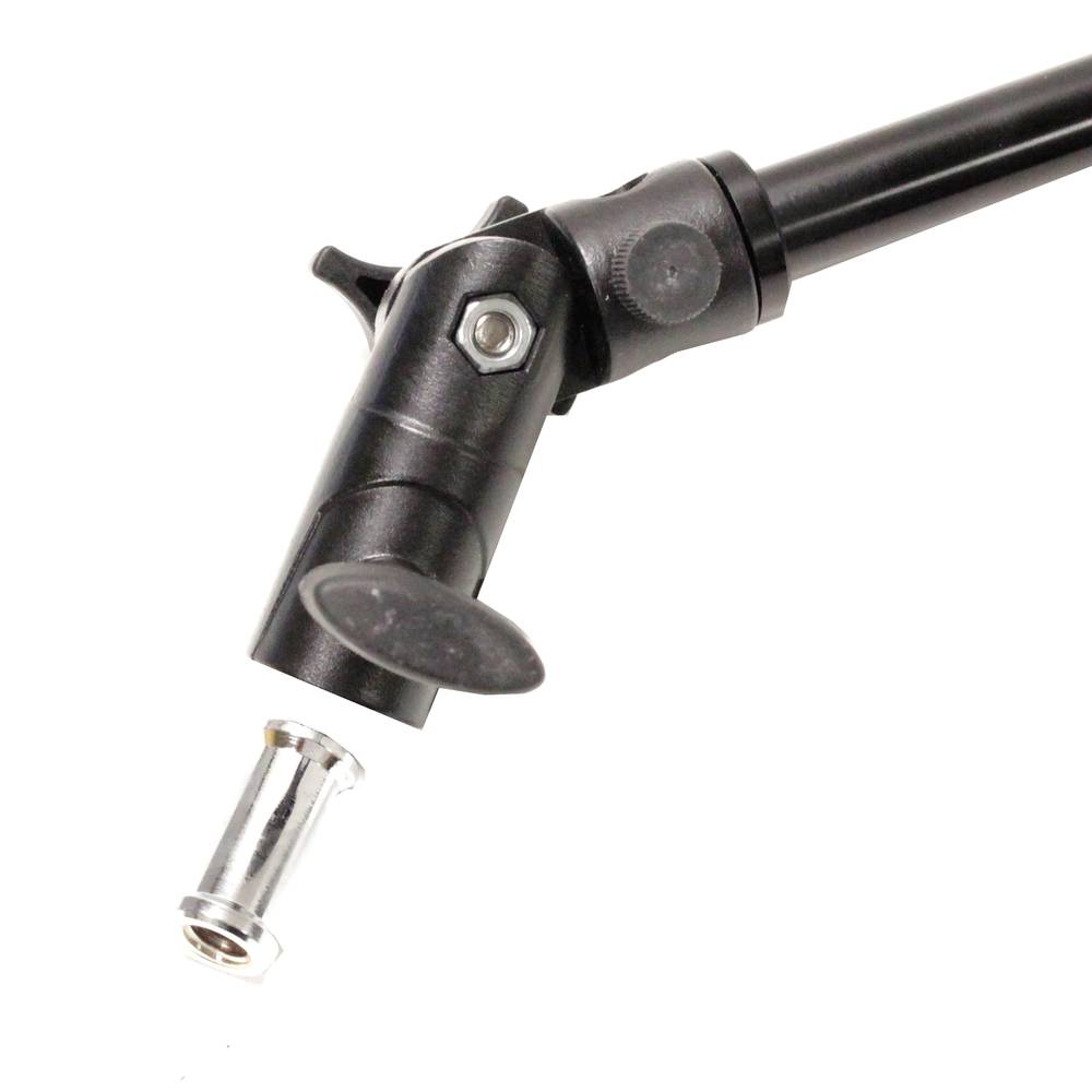 Fijación para 2 flash speedlite con brazo orientable de 450mm