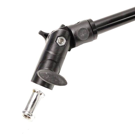 Fijación para 2 flash speedlite con brazo orientable de 450mm