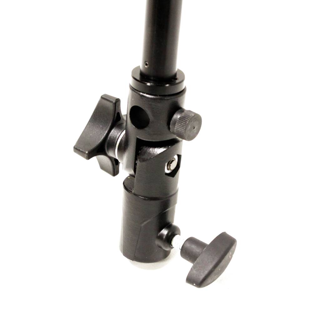 Fijación para 2 flash speedlite con brazo orientable de 450mm