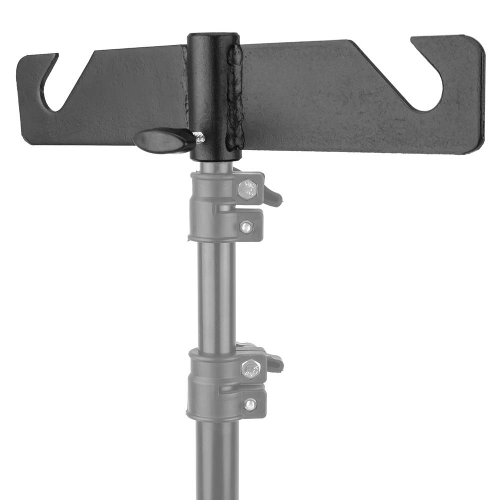 Suporte para 2 bobinas com fixação de mastro de 5/8