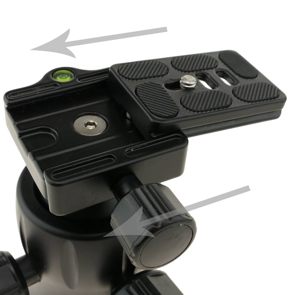 Trépied à tête sphérique (20 kg)