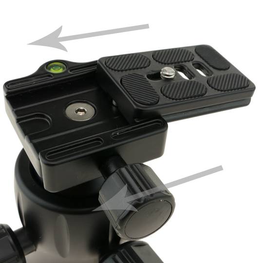 Trépied à tête sphérique (20 kg)