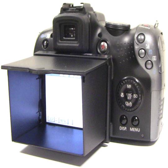 Parasol de LCD per Nikon D100