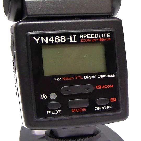 Flash speedlite YN468-II Nikon TTL