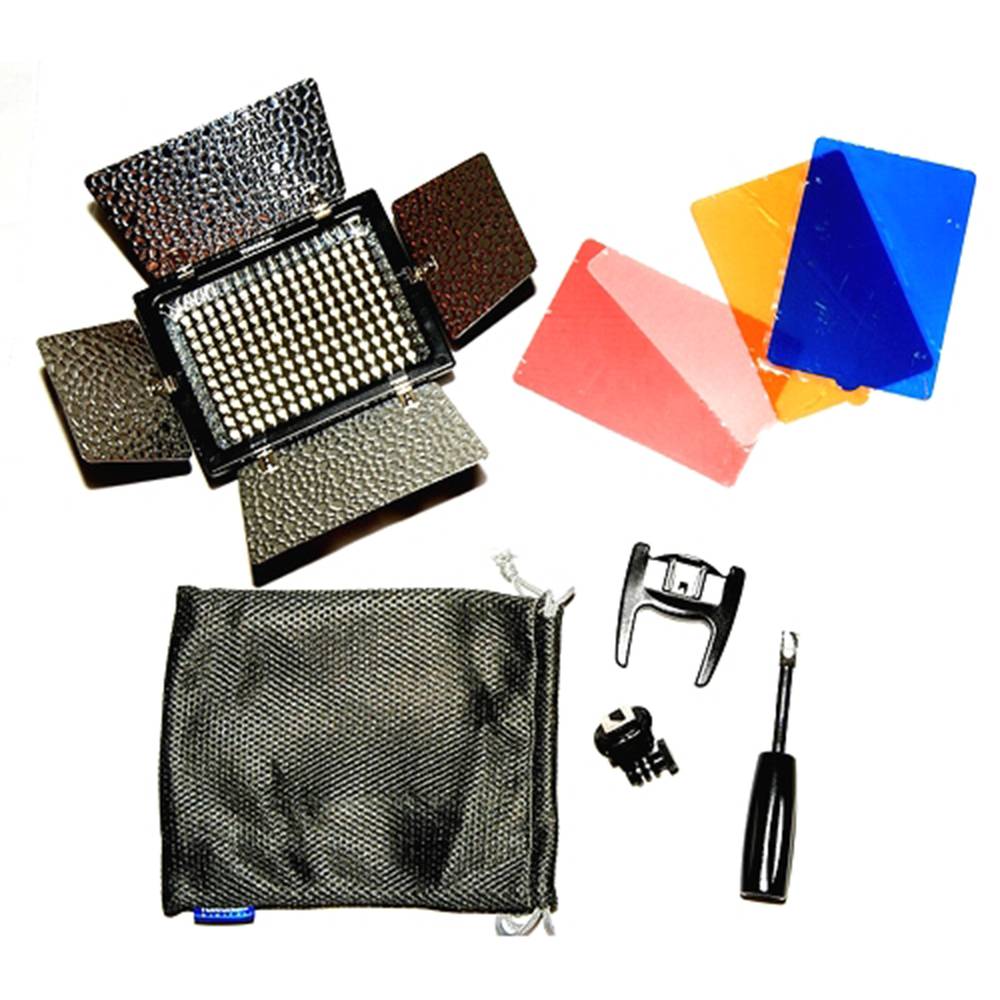 Lampa LED do kamery 160LED 1138 lumenów z wizjerami