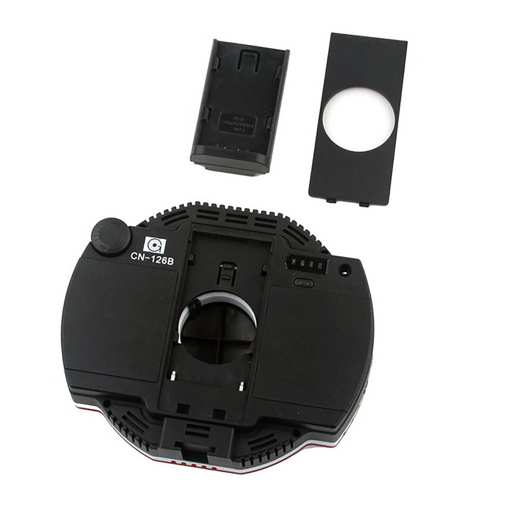 Nanguang LED Lampe CN-126 On Camera