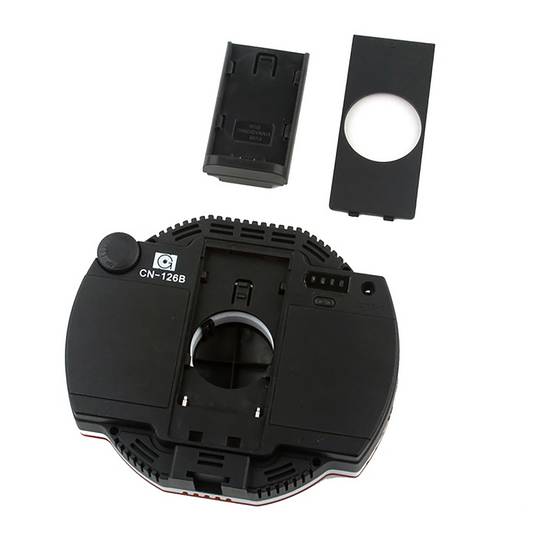Nanguang LED Lampe CN-126 On Camera