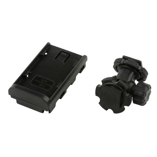 Nanguang LED Lampe CN-126 On Camera