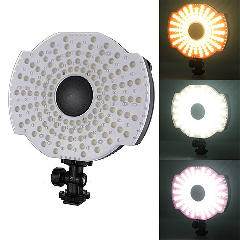 Nanguang LED Lampe CN-126 On Camera