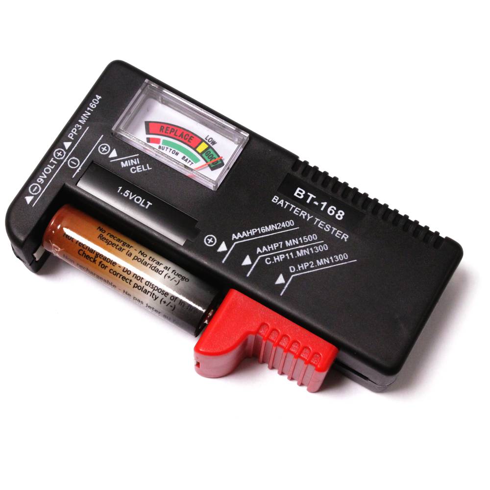 Comprobador de pilas / baterias - digital (Pantalla LDC) > pilas > energia  > tester pilas