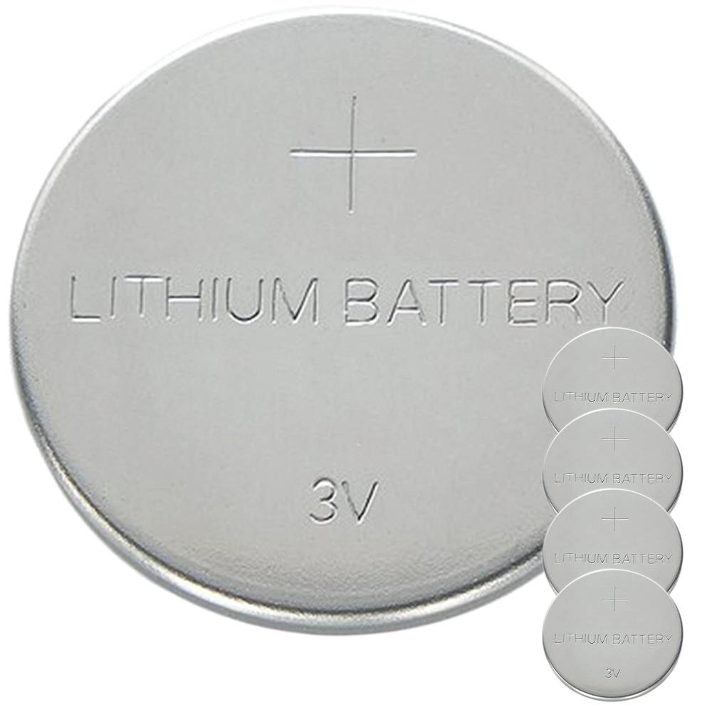 Pila litio botón 3V CR2032 5 unidades - Cablematic