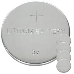 50 pilas de litio CR2032 de 3 V, batería de botón CR2032 para llave de  reloj y auto, energía de larga duración en embalaje a prueba de niños, 8  años
