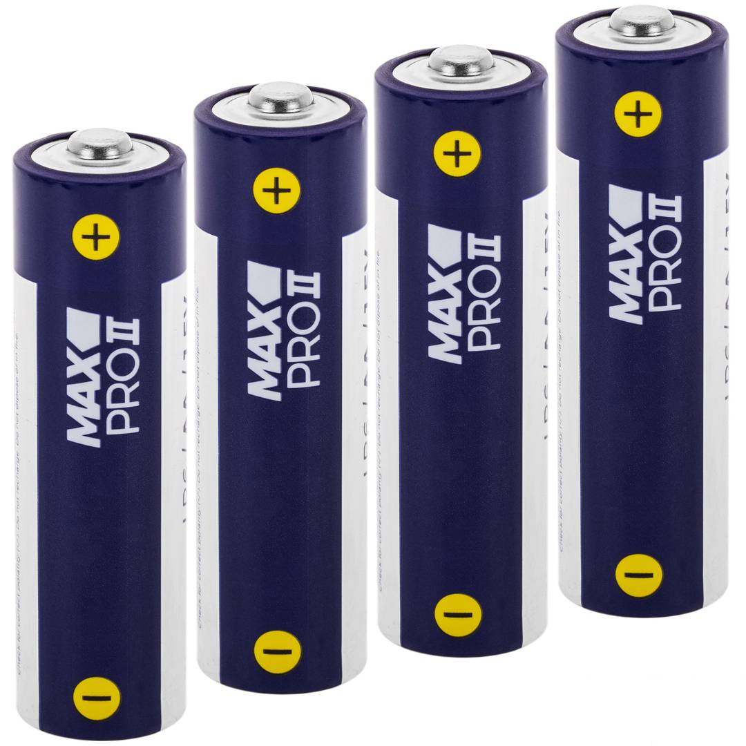 LR6 AA 1.5V alkaline battery 4 units - Cablematic