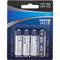 Pila alcalina AA LR6 1.5V 4 unidades