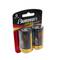 D LR20 1,5 V pile alcaline 2 unités