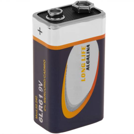 Alkaline Battery 9V, 6LR61