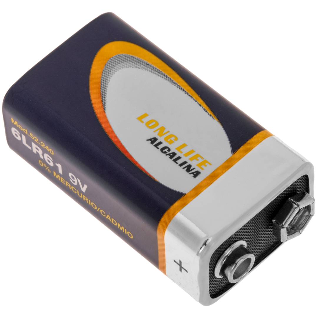 6LR61 9V alkaline batterij - Cablematic