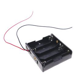 Portapiles pla per a 4 piles LR6 AA 1.5V