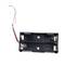 suporte de bateria plana para 2 AA 1,5 V LR6