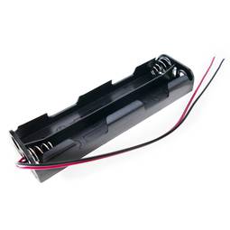 Längliche Batteriefach für 4 AA 1,5V LR6