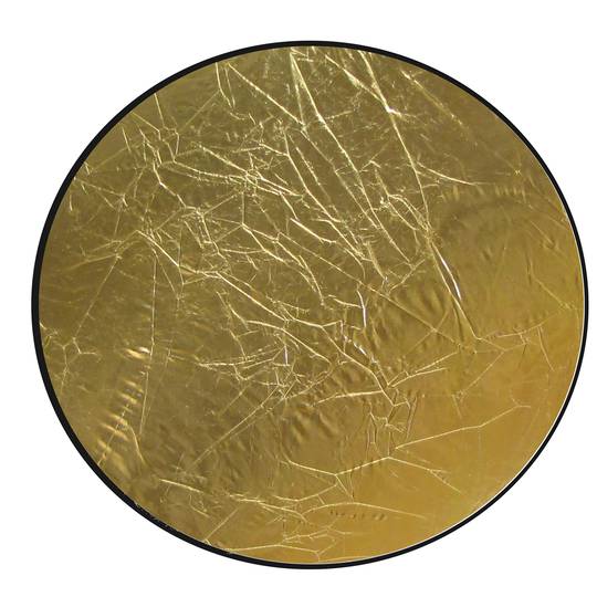 Gold and white reflector panel 78cm