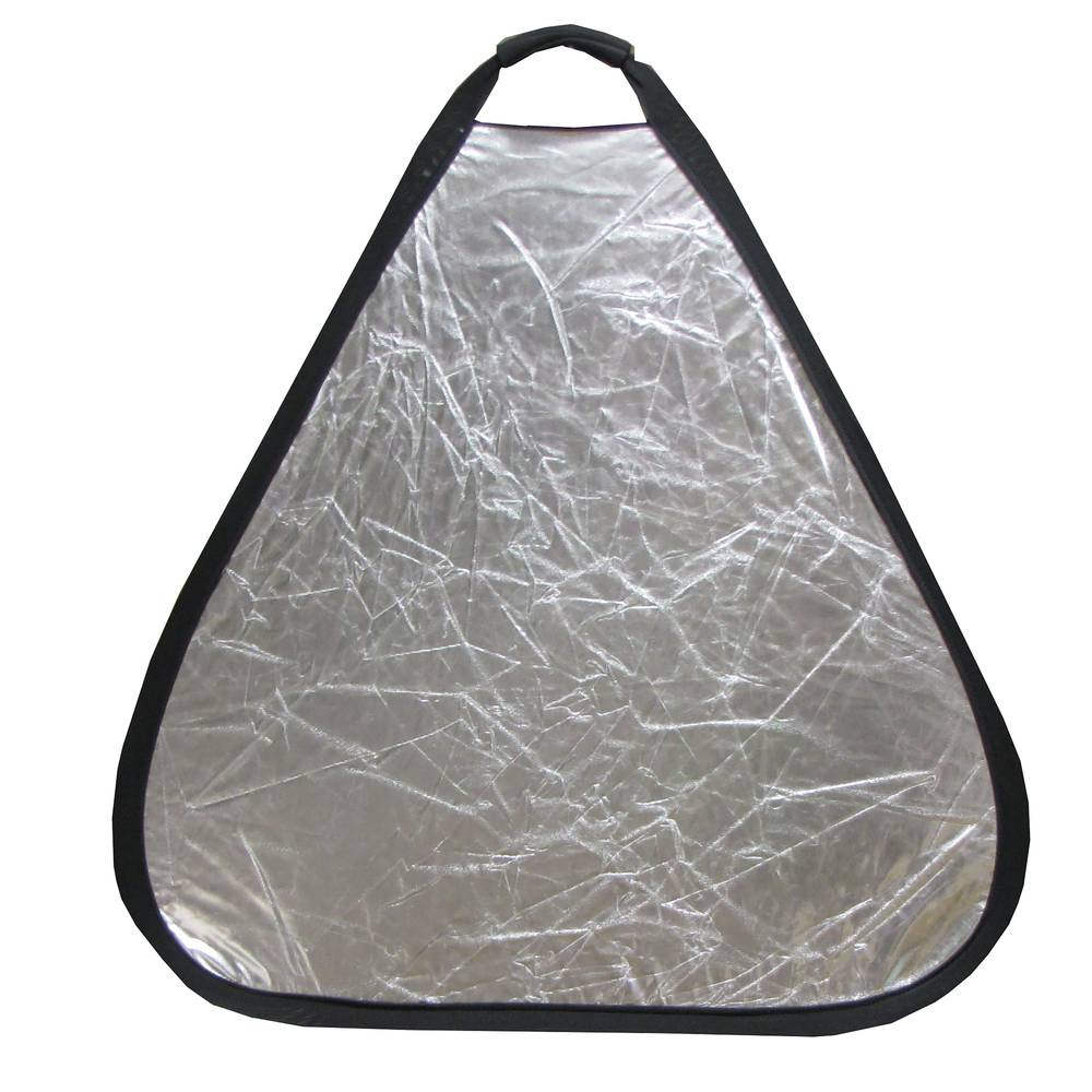 Panel triangular reflector 60cm silver and gold