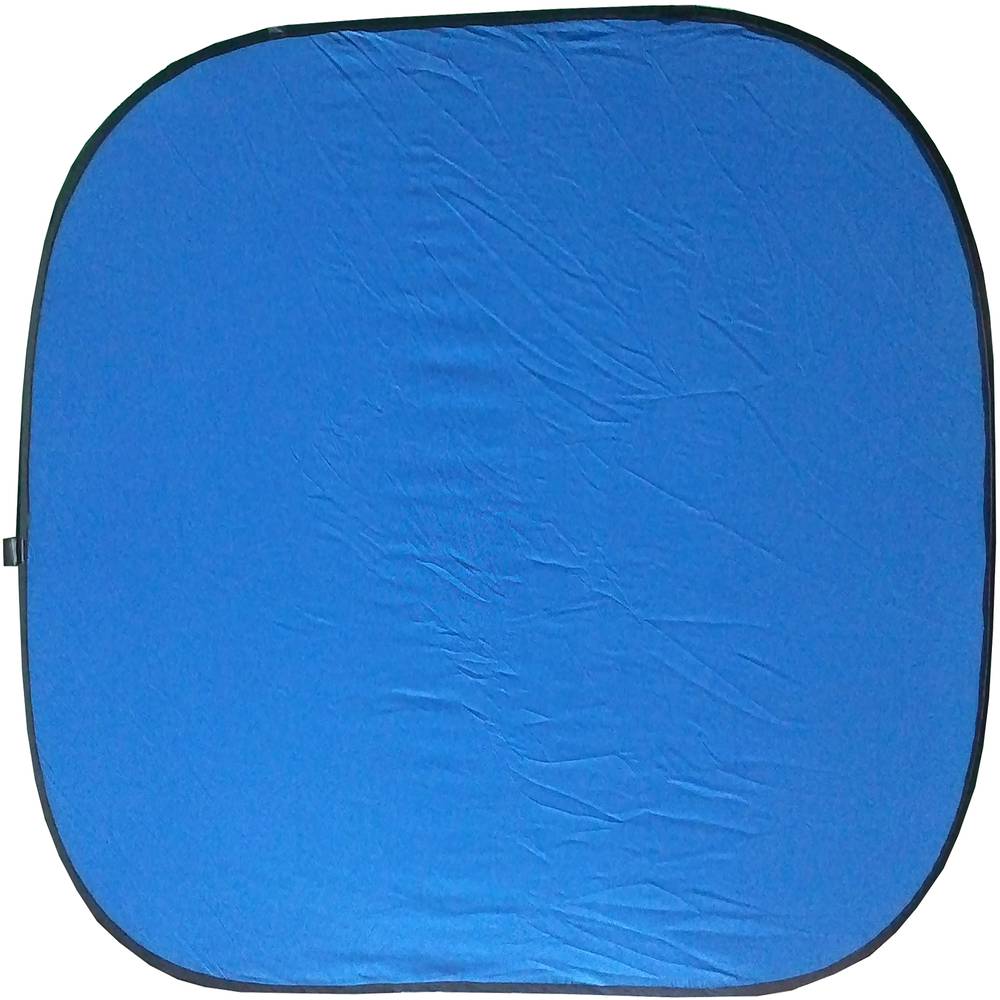Panell reflector blau i verd de 240x180cm tela