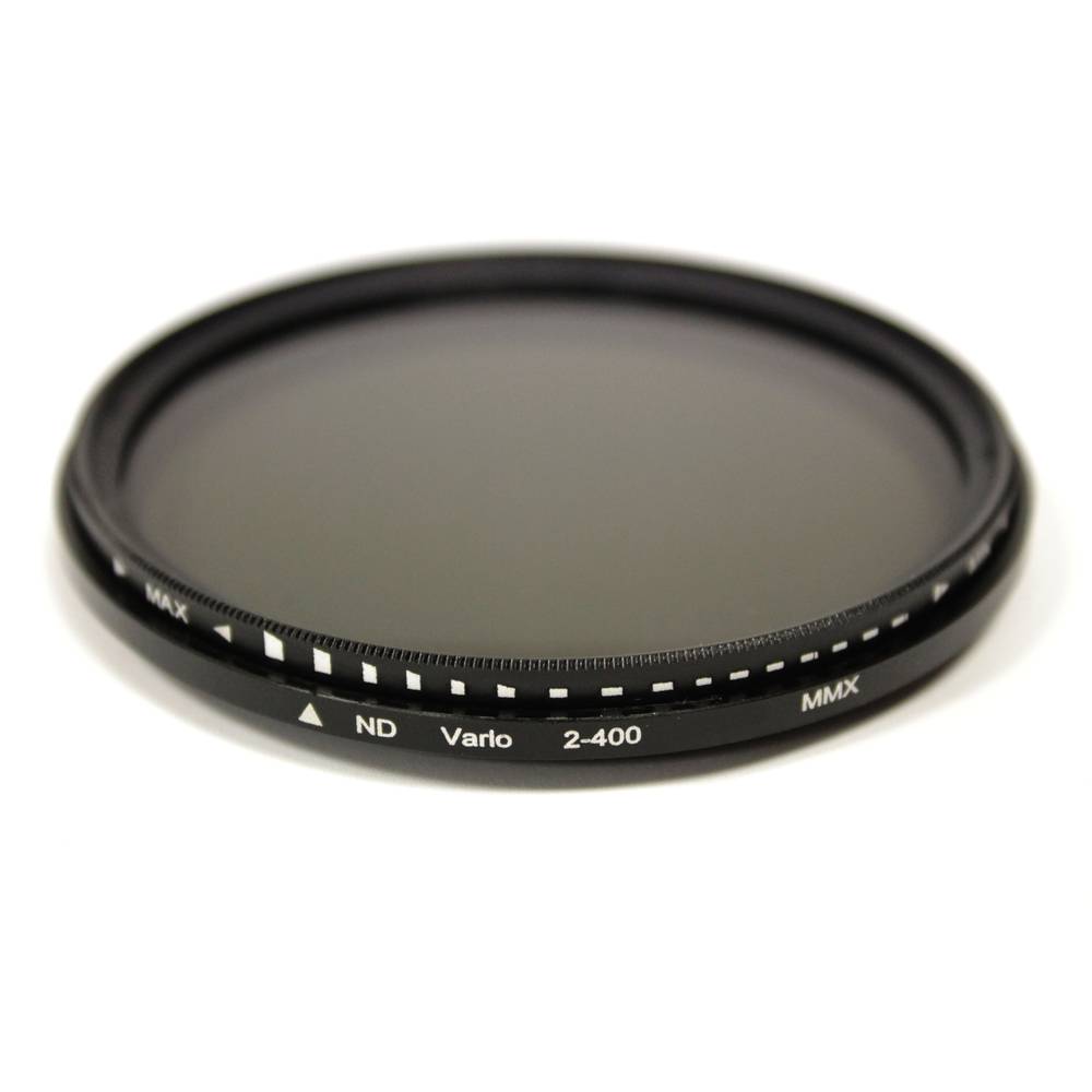 Filtre fotografia ND2 a ND400 variable per objectiu de 58mm