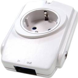 Plug Protector Overloads with Filter EMI/RFI RJ11 + TV (250V/16A)