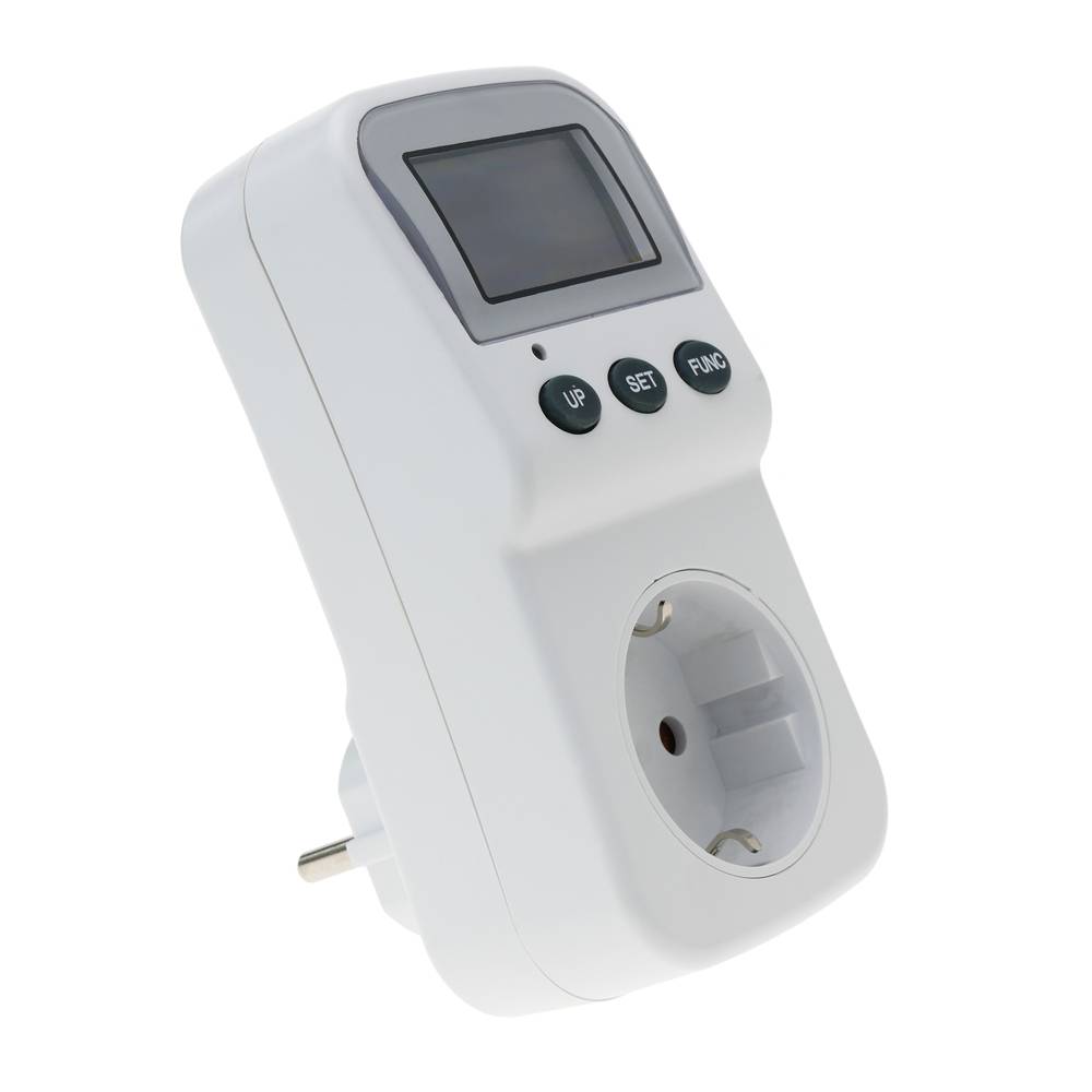 Medidor de consumo eléctrico tipo enchufe