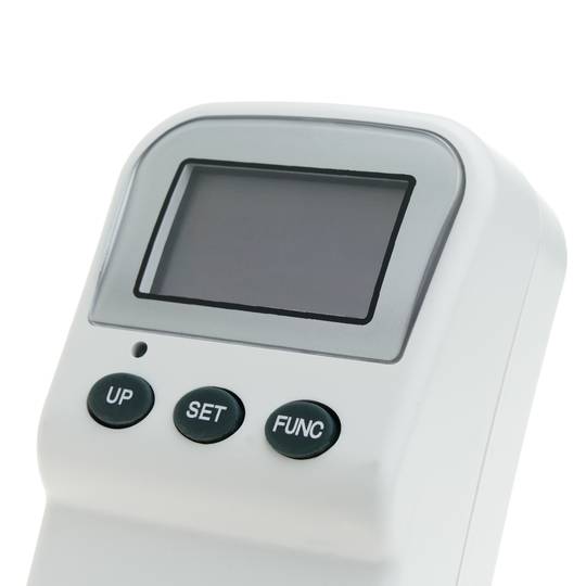 Medidor de consumo eléctrico tipo enchufe