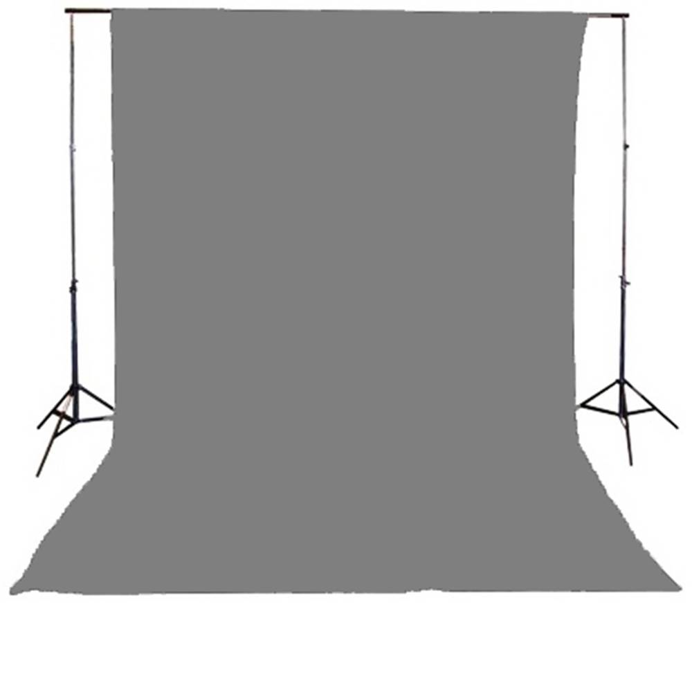 Sfondo studio di tessuto grigio 180x300cm