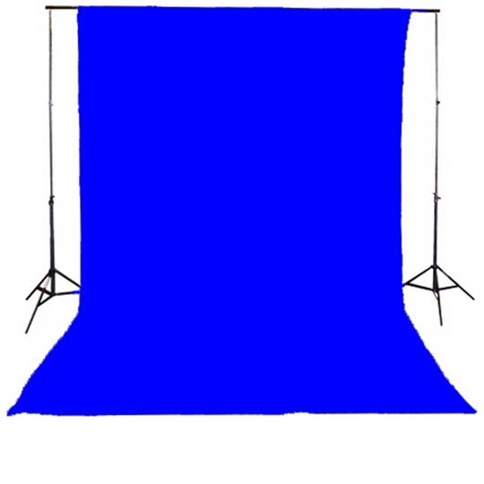 180x300 cm blauwe chromakey stof achtergrond