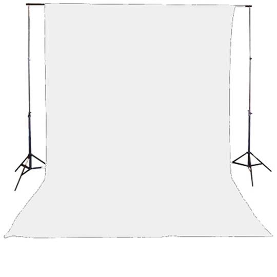 Fabric background white 300x300cm