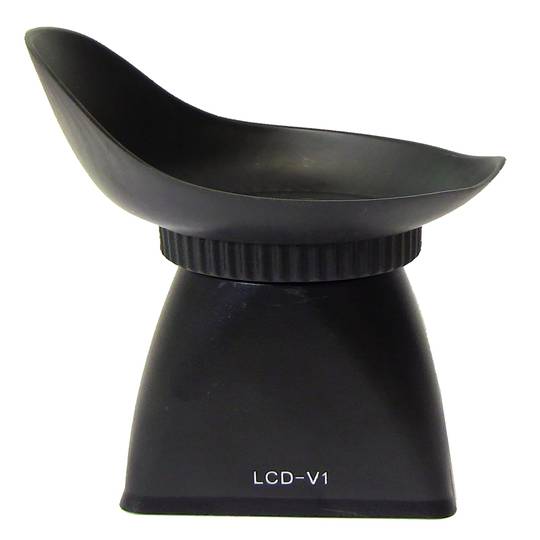 Ocular para LCD con lupa para Canon 5DII 7D 500D y Nikon D700 D800