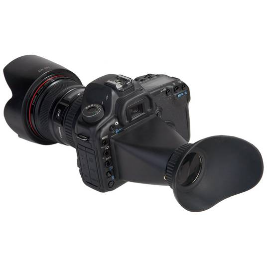Ocular para LCD con lupa para Canon 5DII 7D 500D y Nikon D700 D800