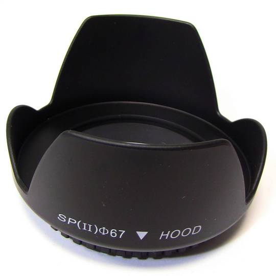 Petalo paraluce 67 millimetri lente