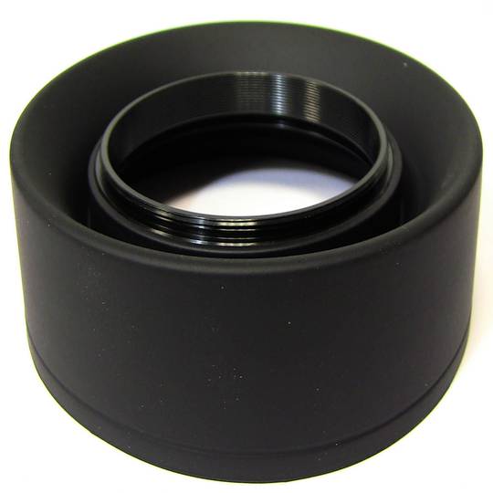 Paraluce In Gomma Zykkor 72 Mm A 3 Stadi (Largo, Tele, Standard) Per Obiettivo Fotocamera DSLR