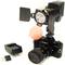 Professional 4 LED Torch of 1450 lux with Sony F970 battery