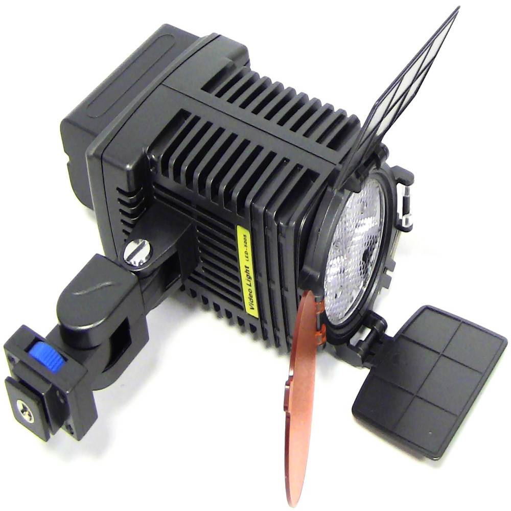 Professional 4 LED Torch of 1450 lux with Sony F970 battery