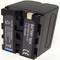 Professionele zaklamp 8 LED 1540 lux met Sony F750 batterij