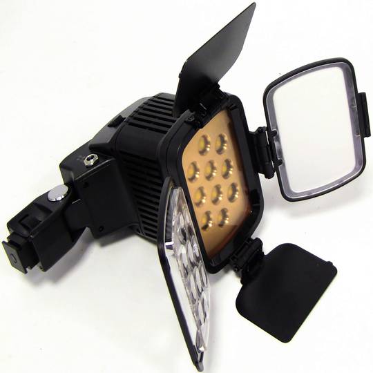 Torxa professional 10 LED de 1600 lux amb bateria Sony F550