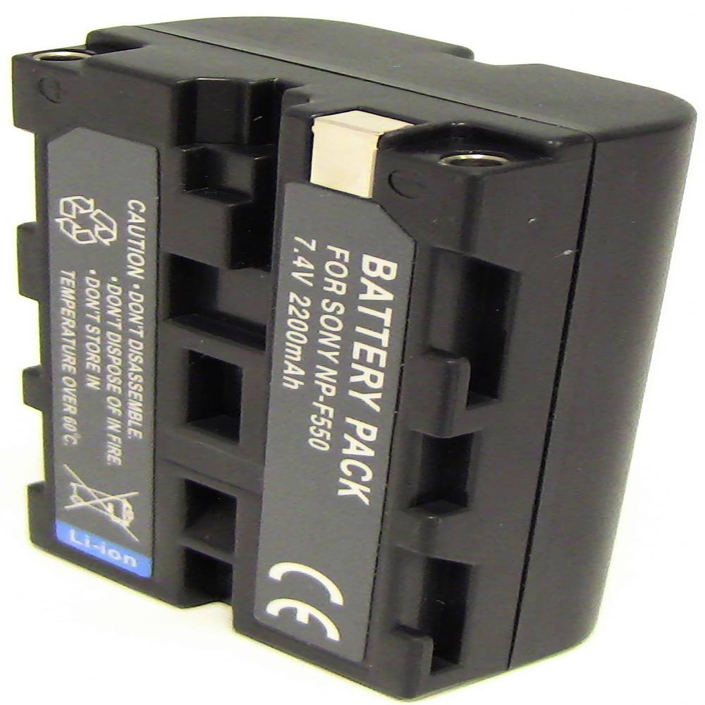 Torxa professional 2 LED de 300 lux amb bateria Sony F550