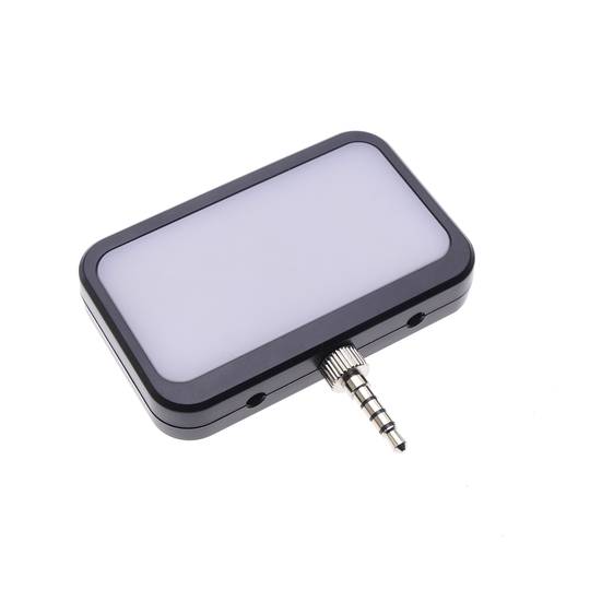 Luce continua per cellulari smartphone telefono LED 400 mAh 9xLED