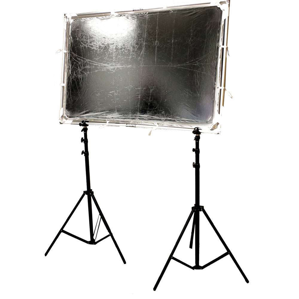 Panell reflector difusor rectangular de 100x150mm desmuntable amb suport