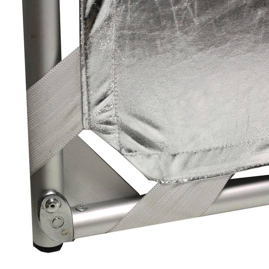 Panell reflector difusor rectangular de 100x150mm desmuntable amb suport