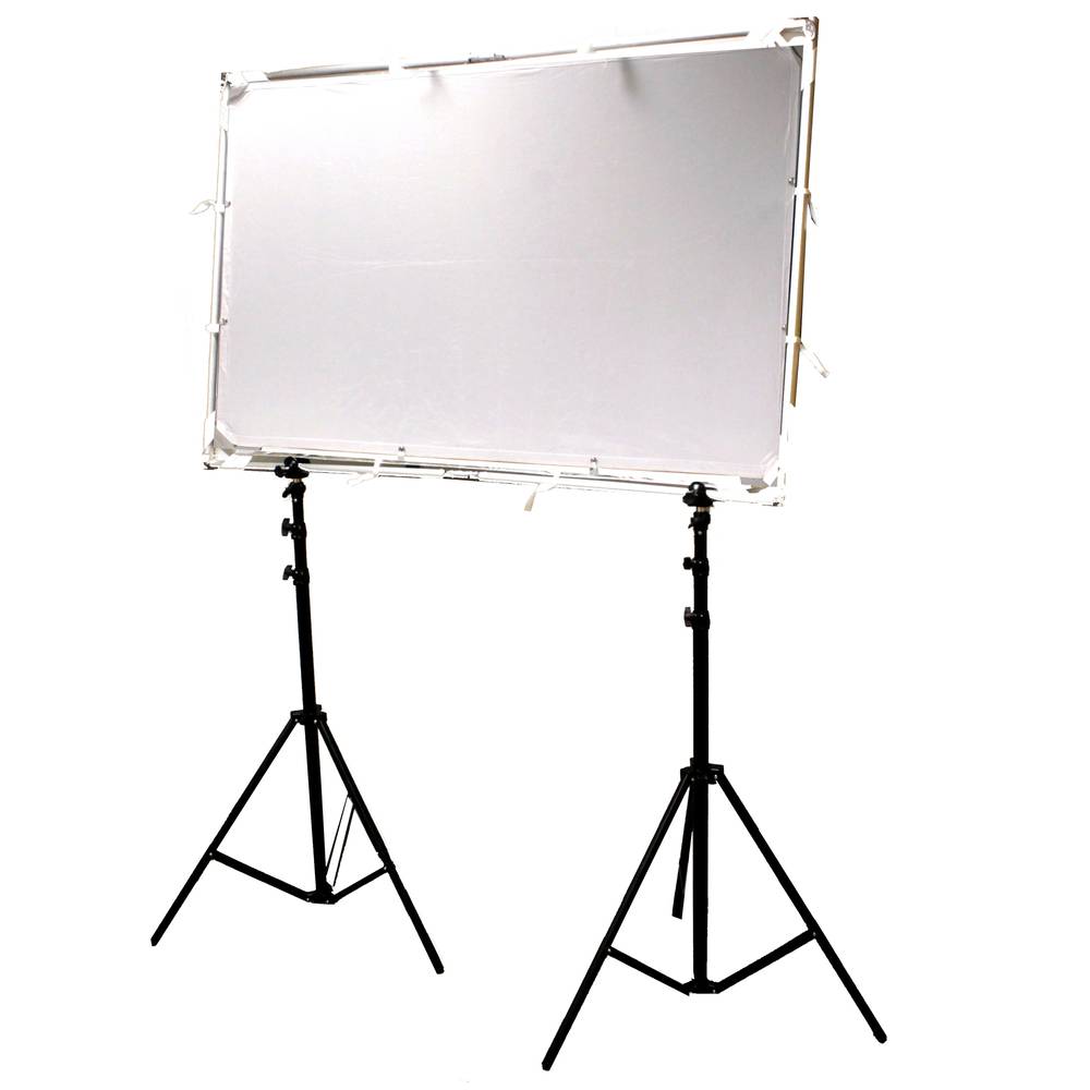 Panell reflector difusor rectangular de 100x150mm desmuntable amb suport