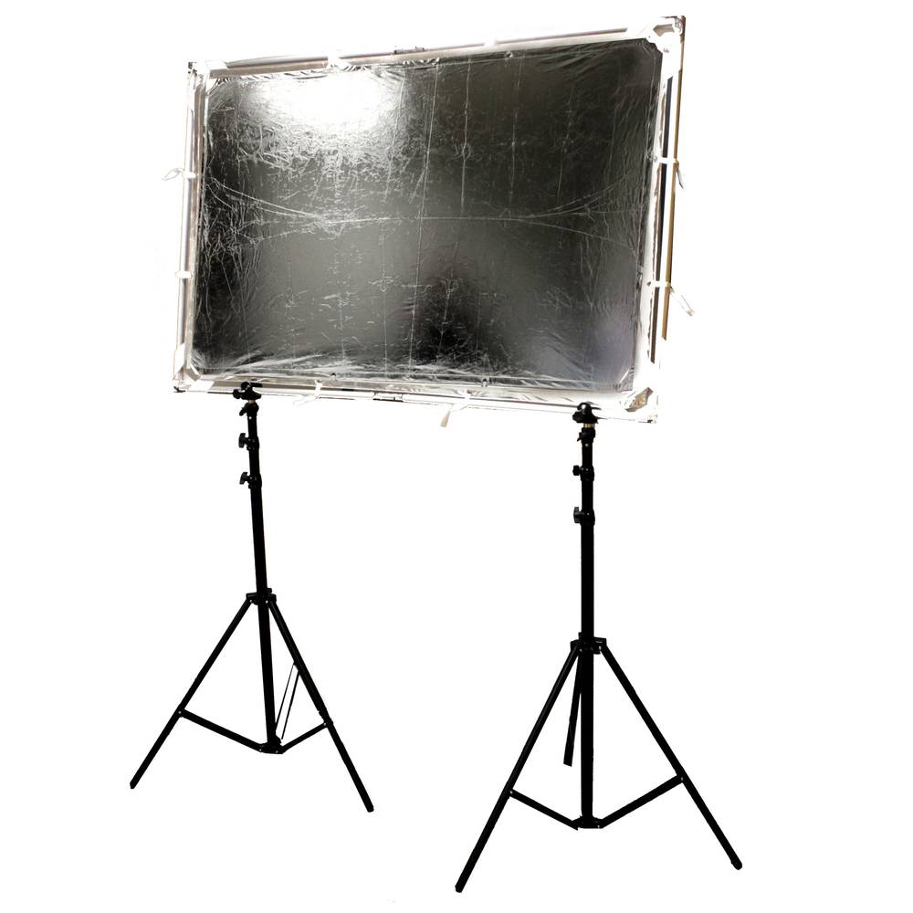 Diffuser Panel 140x200mm rectangular reflector detachable stand