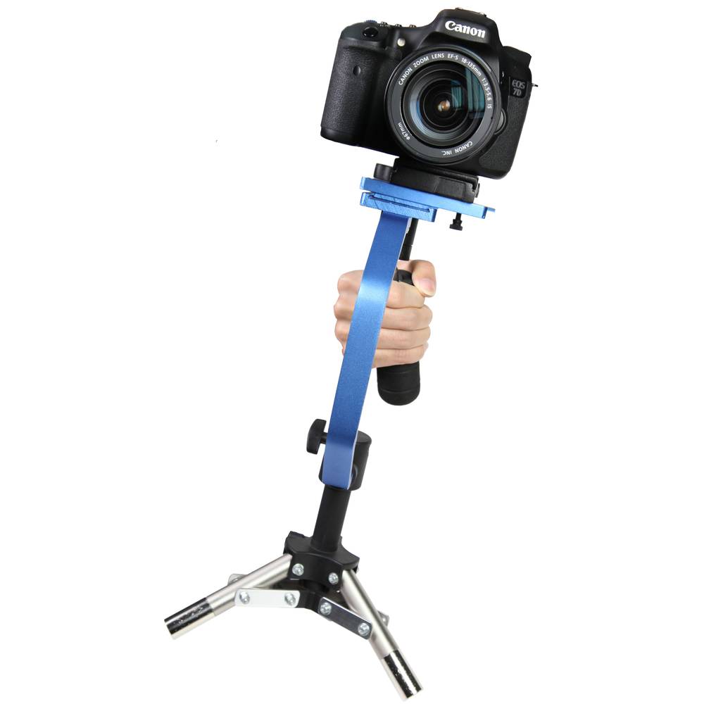 Estabilizador com tripé para DSLR e DVR