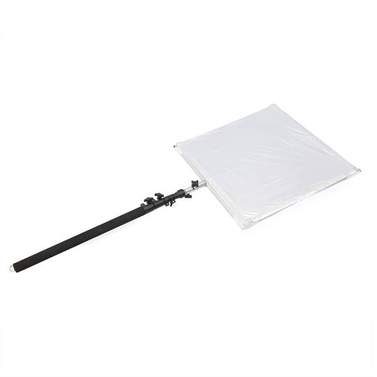 Riflettore e diffusore per foto con supporto di 75x75cm 
